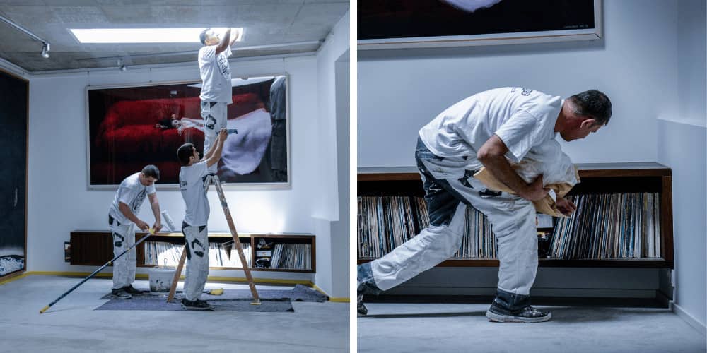Einsatz unseres Teams bei einem Hausputz