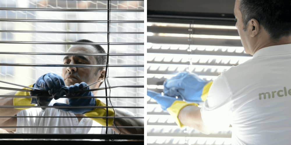 Einsatz unserer Profi Fensterputzer