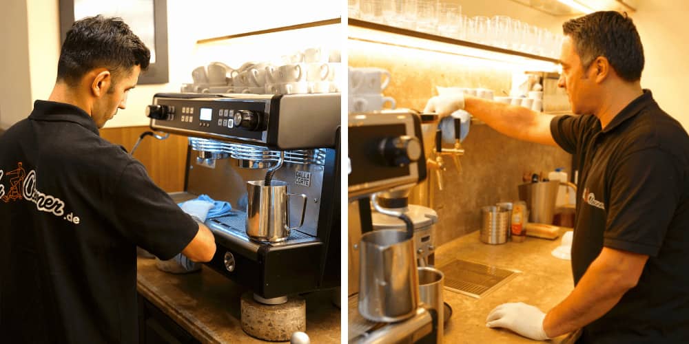 Einsatz unseres Teams bei einer Gastronomiereinigung