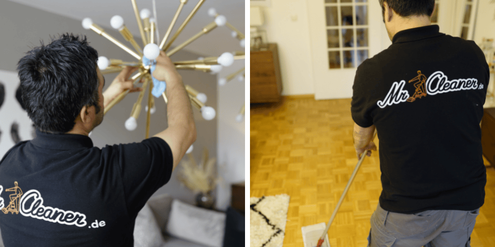 Einsatz unseres Teams bei der Wohnungsreinigung