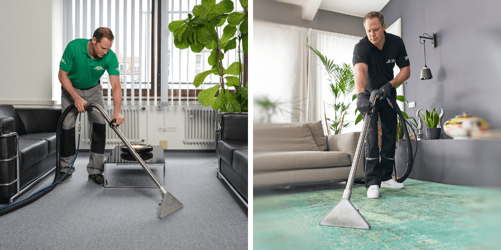 Einsatz unseres Teams bei der Wohnungsreinigung